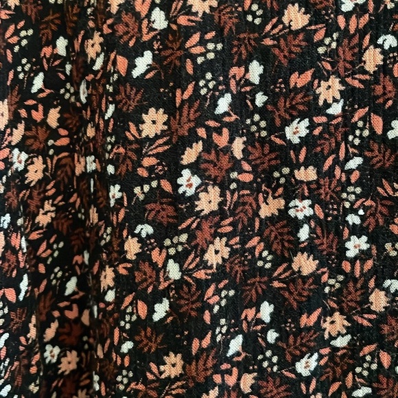 Garnet Hill | Clio Blouse. Floral Boho Button down. Size 10. Cottage core. - Picture 3 of 6